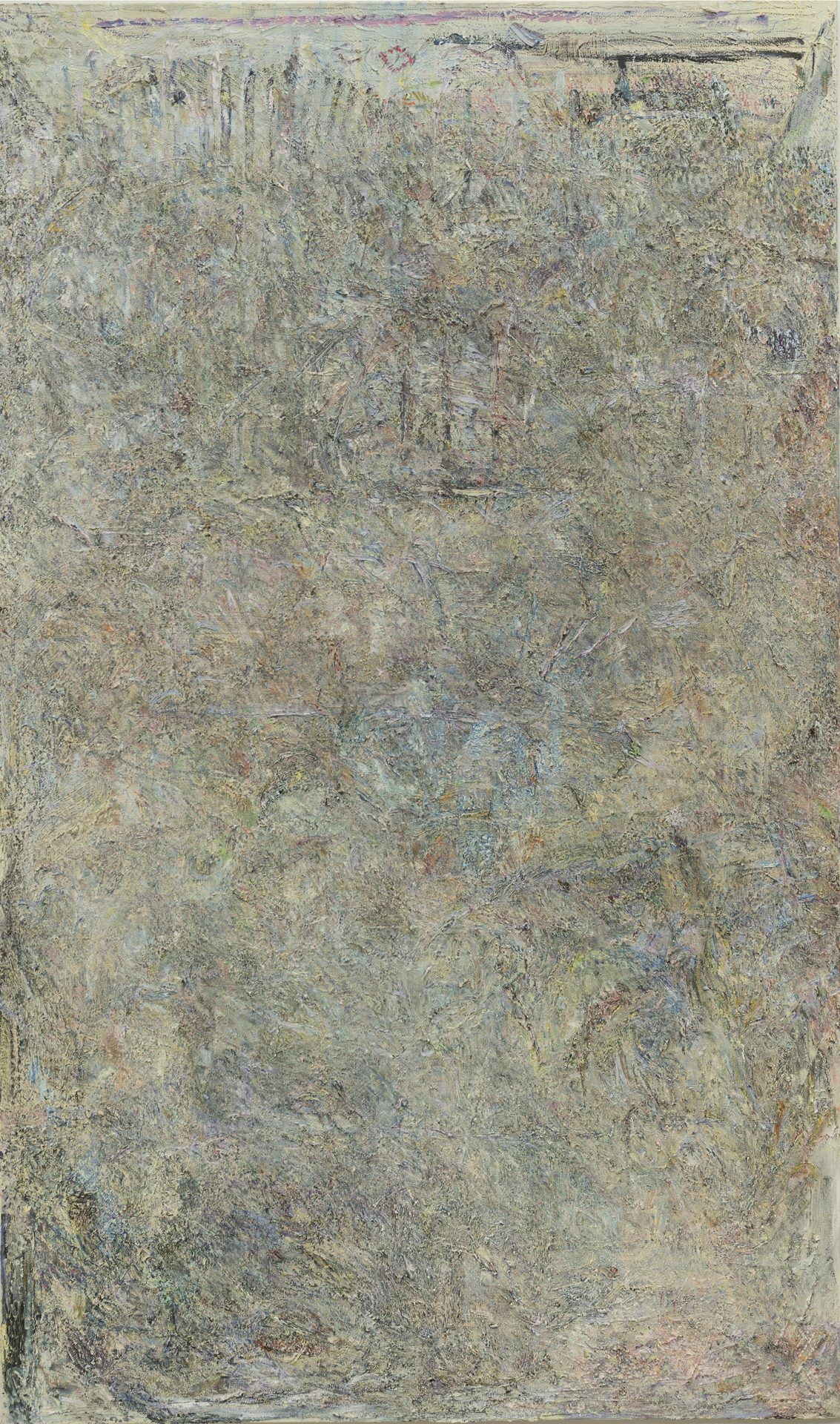 Jahresbild 2018–2021, 150×250 cm, Öl und Acryl auf Leinwand