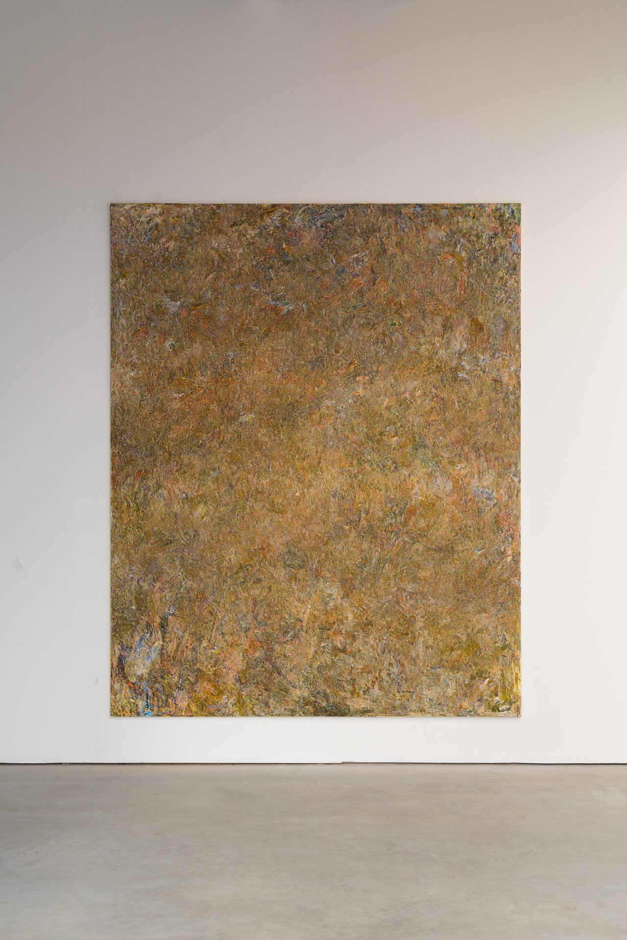 Jahresbild 2024, 250×220 cm, Öl und Acryl auf Leinwand