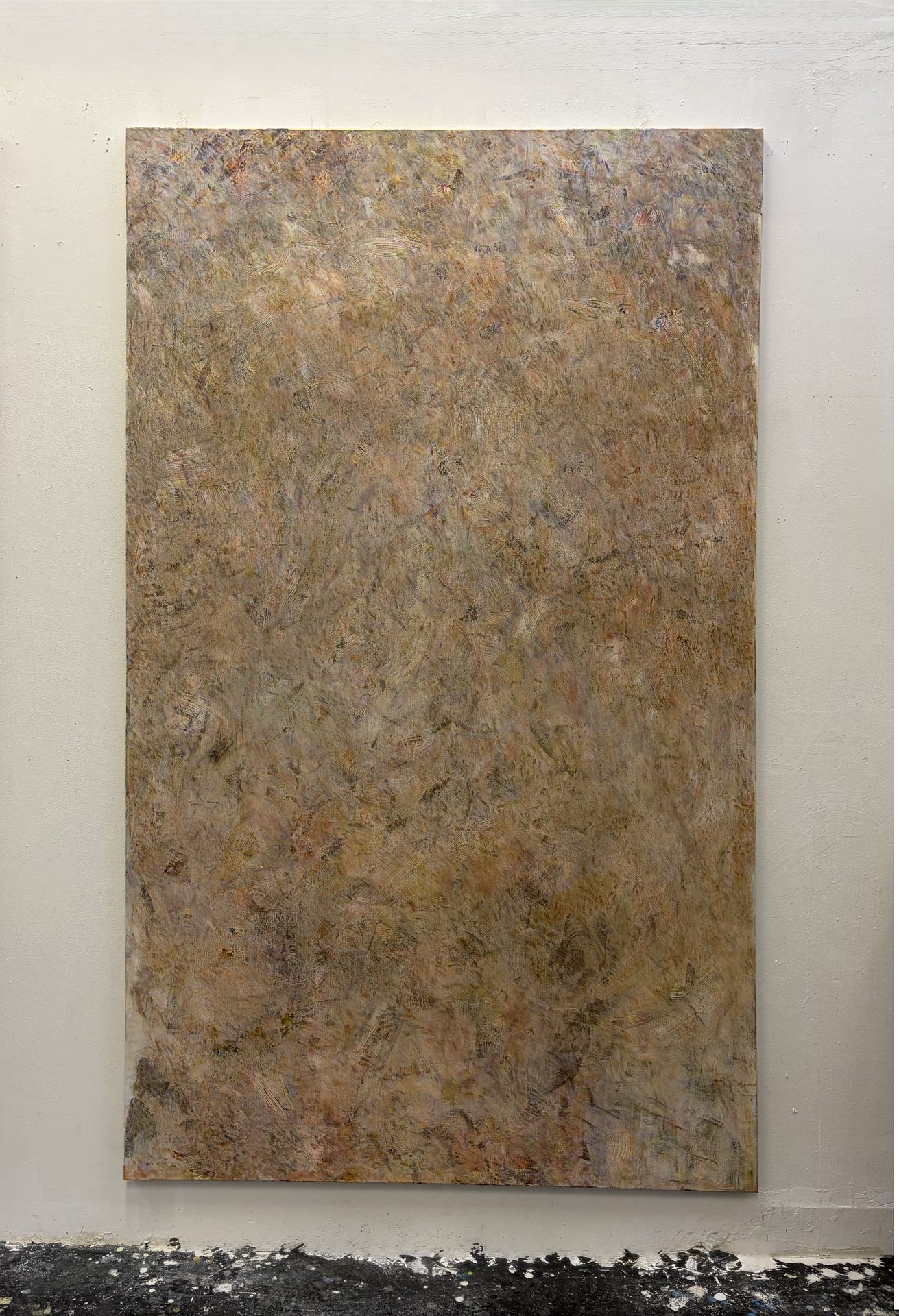 Jahresbild 2025, 250×150 cm, Acryl auf Leinwand