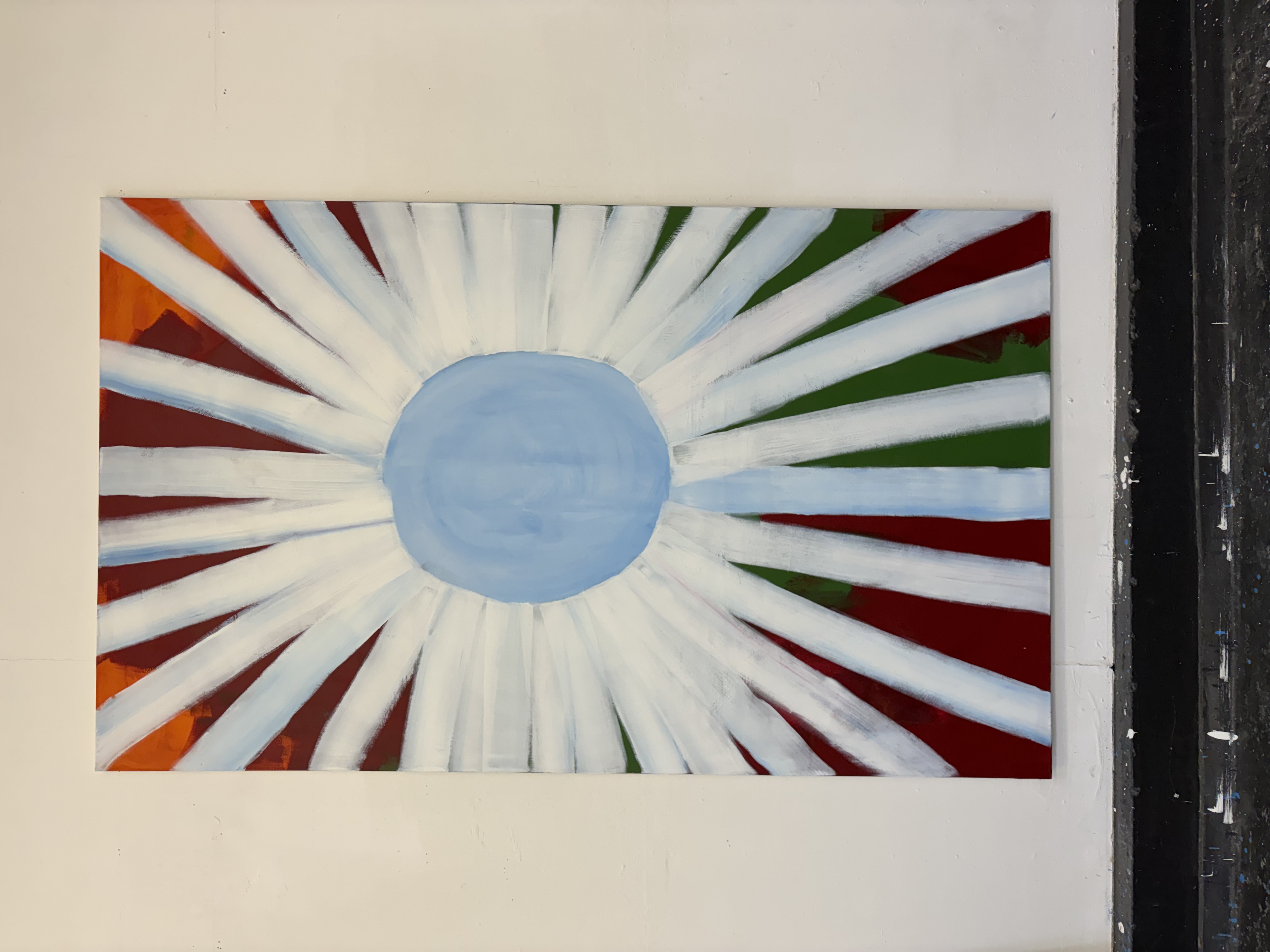 Reduzierte Sonne, 150×250 cm, 2024
