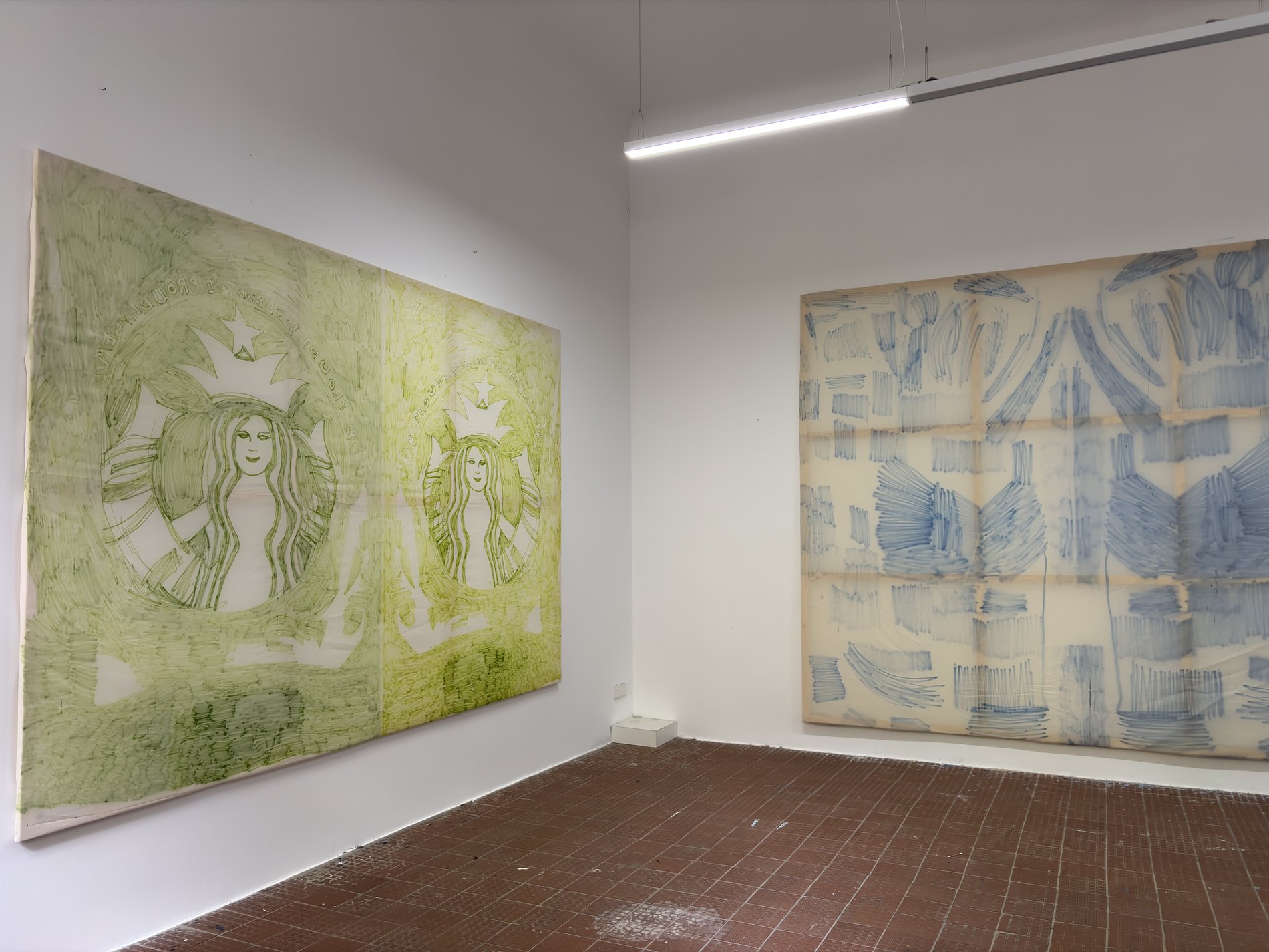 Installation view, Spiegelbilder, 2026