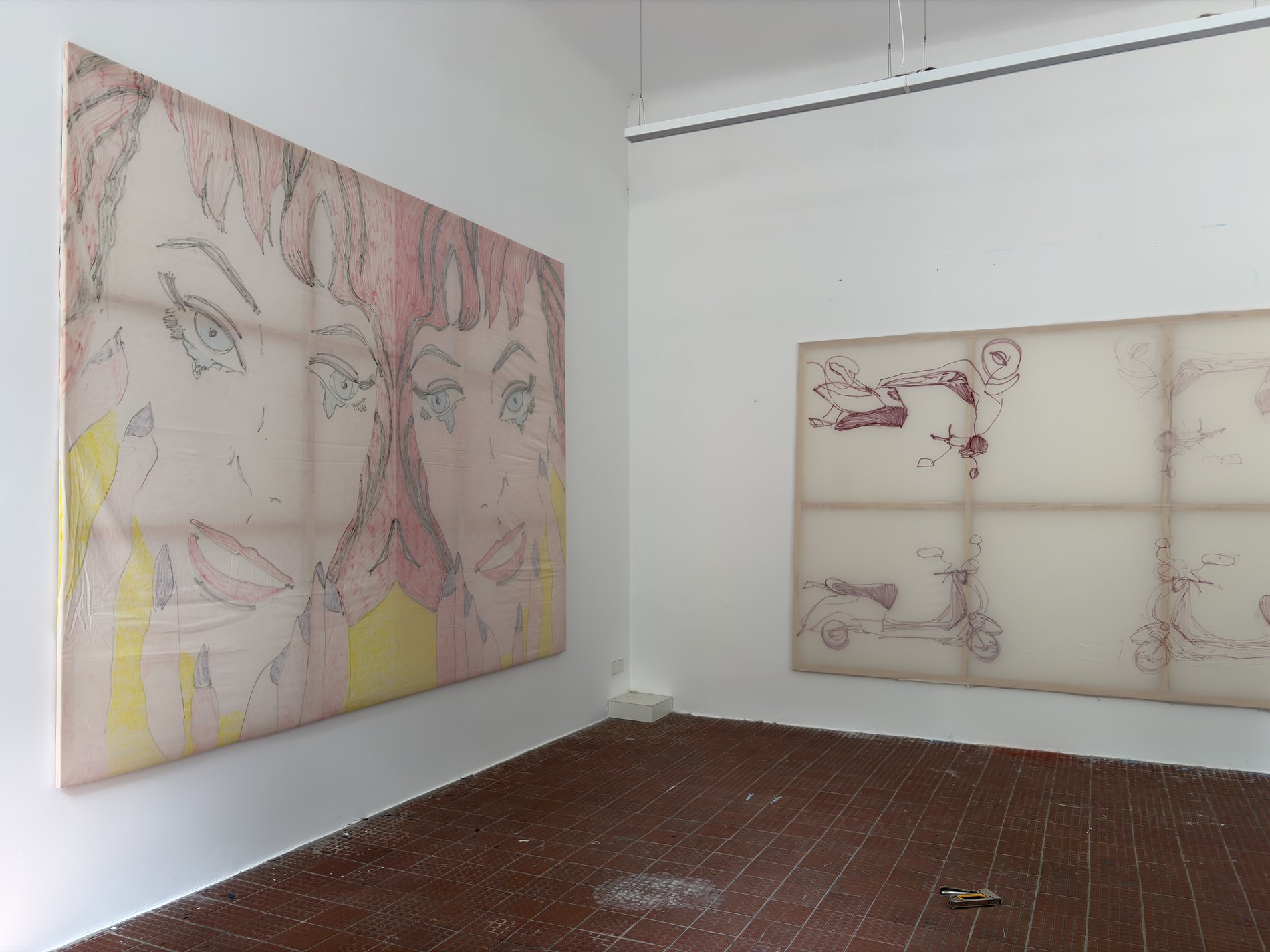 Installation view, Spiegelbilder, 2026