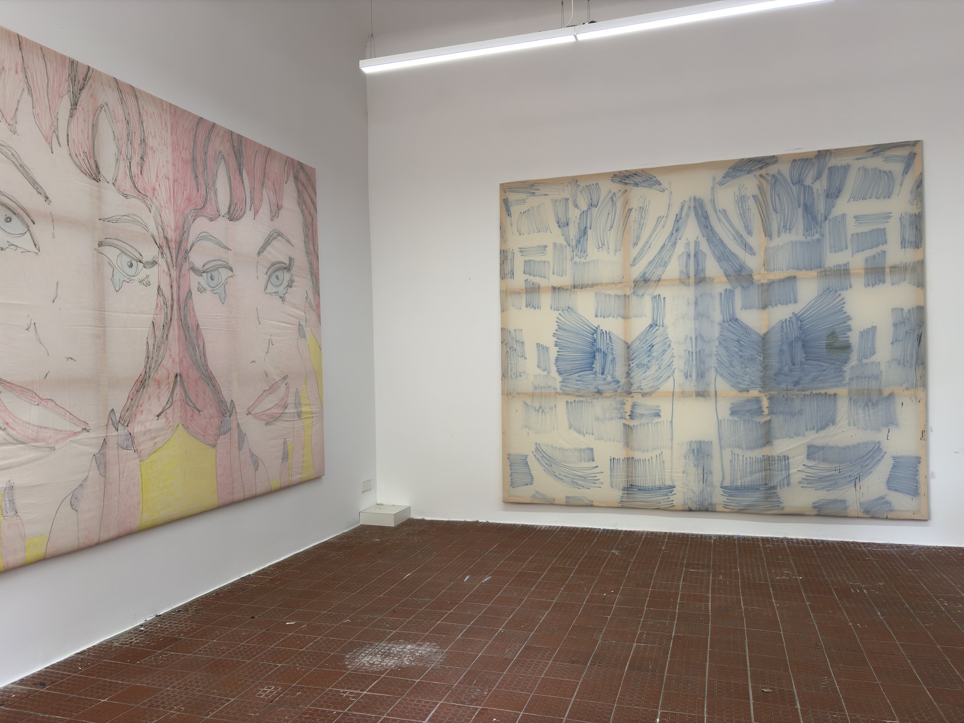 Installation view, Spiegelbilder, 2026