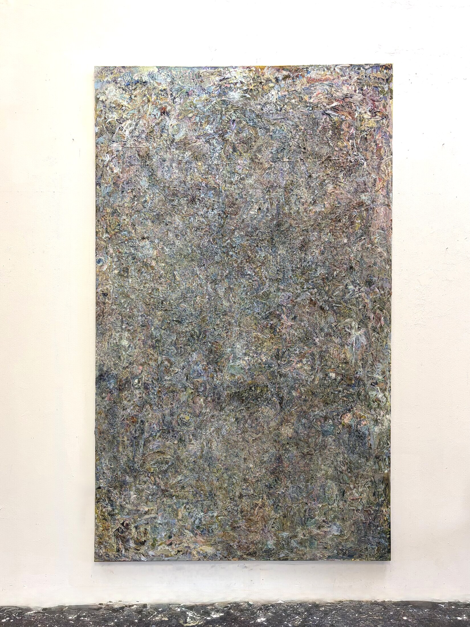 2019–2020, 150×250 cm, Öl und Acryl auf Leinwand